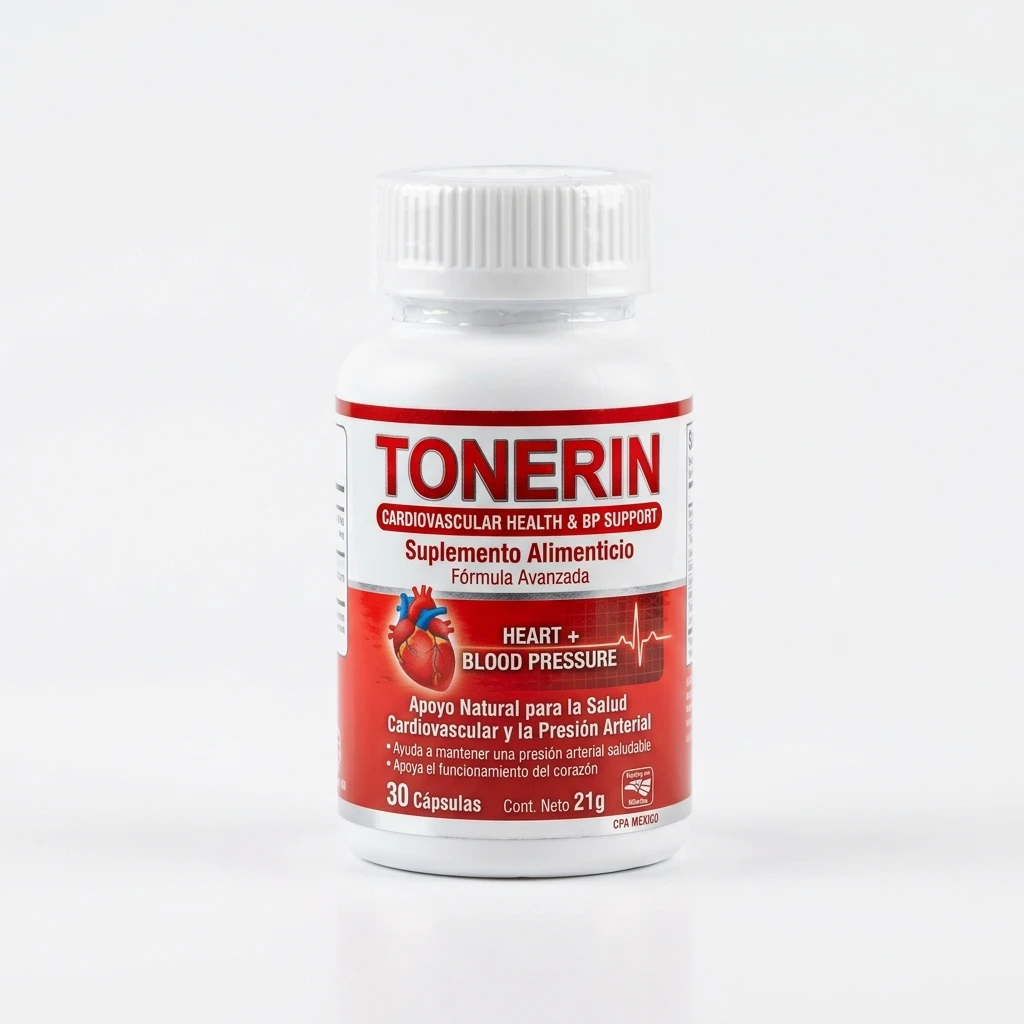 Tonerin suplemento - envase del producto